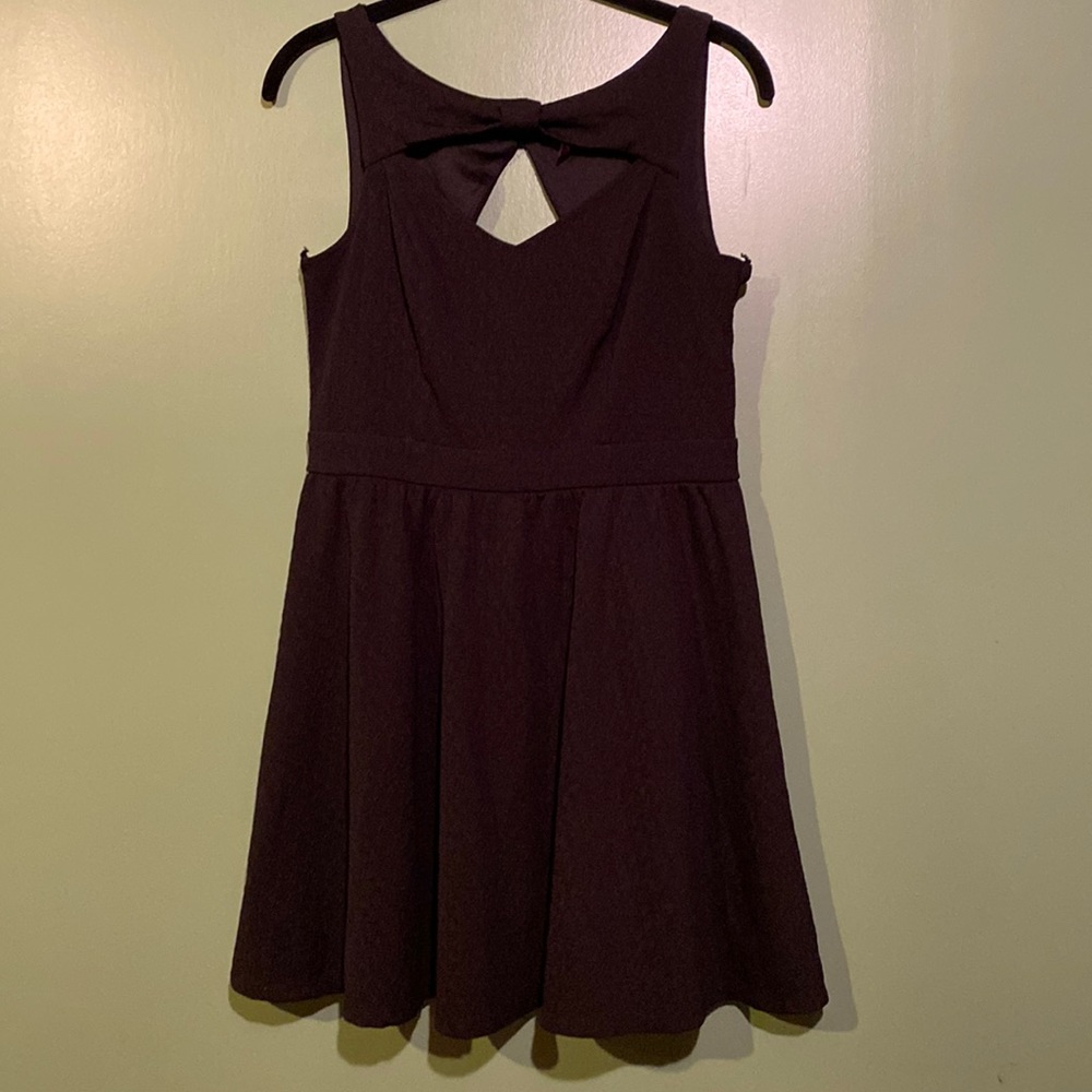 Black Juniors sleeveless dress by Material Girl